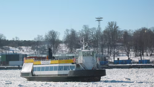 Helsinki das kleine ‚Wassertaxi‘