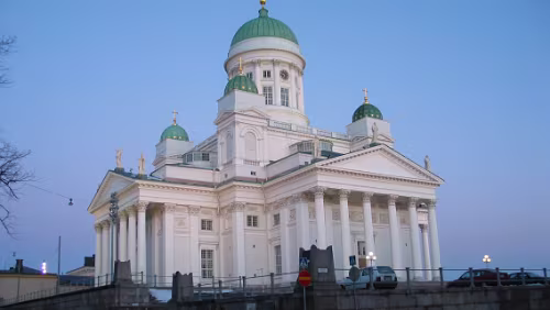 Heureka die Domkirche zur Abendstunde