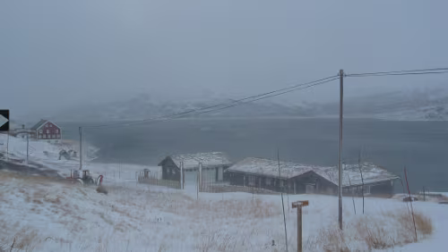 Lillehammer Eine sehr steife Brise irgendwo auf der E16 zwischen Lærdal und Fagernes