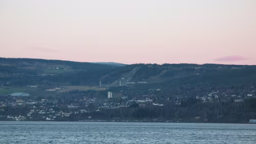 Lillehammer Die Schanze in Lillehammer