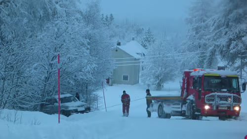 Mosjøen Auf der Fahrt von Trondheim nach Mosjøen
