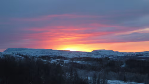 3. Tag Hurtigrute Die Sonne kämpft immer noch, schafft es aber nicht