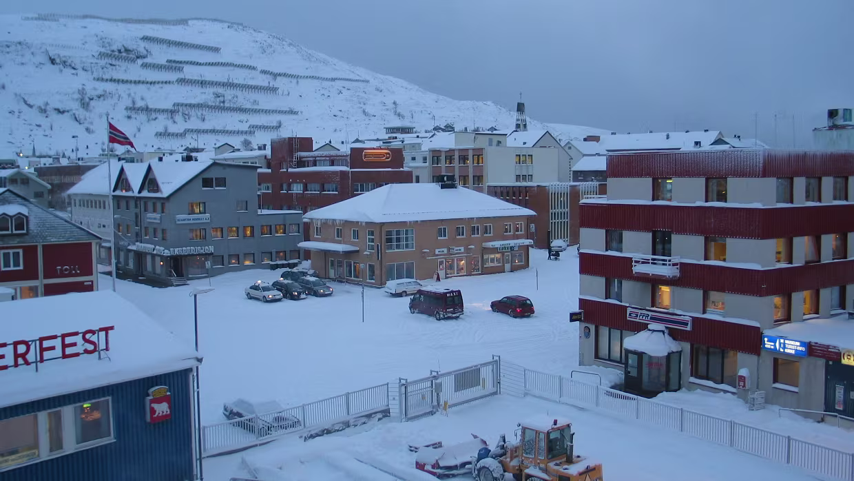23.11.2004 Melhamn – Tromsø Karte – Reiseroute Di 23.11.2004 Mehamn – Tromsø Unterkunft Unterkunft Aktuelle Wetteraussichten vv_Mehamn_Kystrutekai...