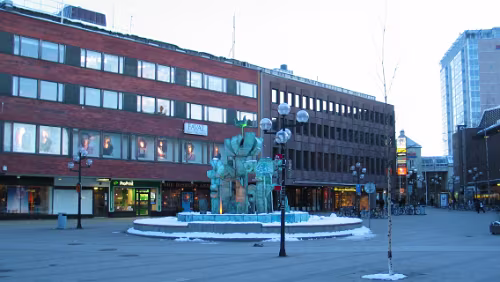 Umeå Fußgängerzone in Umeå