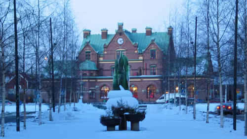 Umeå Bahnhof von Umeå