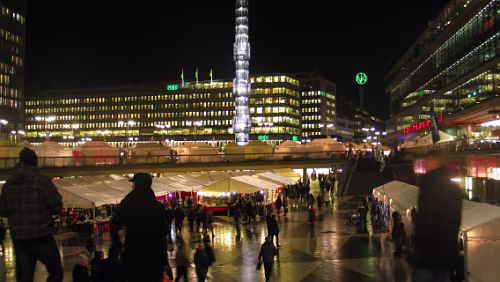 Oslo – Stockholm Platz am Stadt-Theater