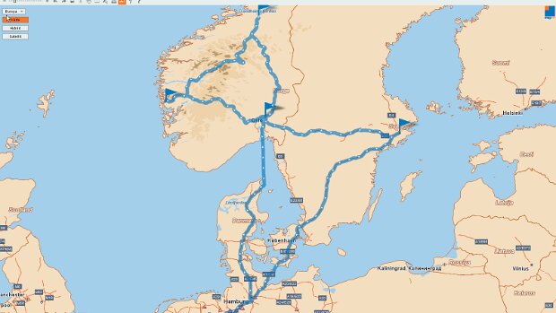 Zusammenfassung 2008/12 Karte – Reiseroute 2008 ∑ Hahnstätten – Limburg Süd – Düsseldorf Flughafen – DUS – – – OSL – Oslo S – Nationaltheatret –...