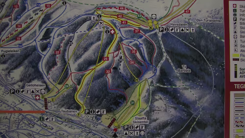 Trondheim – Geilo Skigebiet Geilo