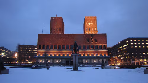 Geilo – Oslo Rathaus