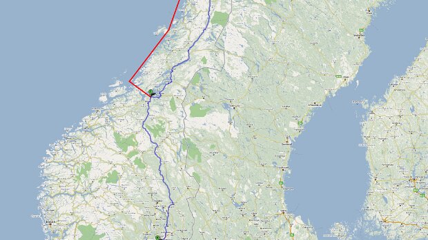 Zusammenfassung 2009/02 Karte – Reiseroute 2009 ∑ Hahnstätten – Wyk – – Dagebüll – Helsingør – – Helsingborg – Göteborg – Oslo – Randsfjorden –...
