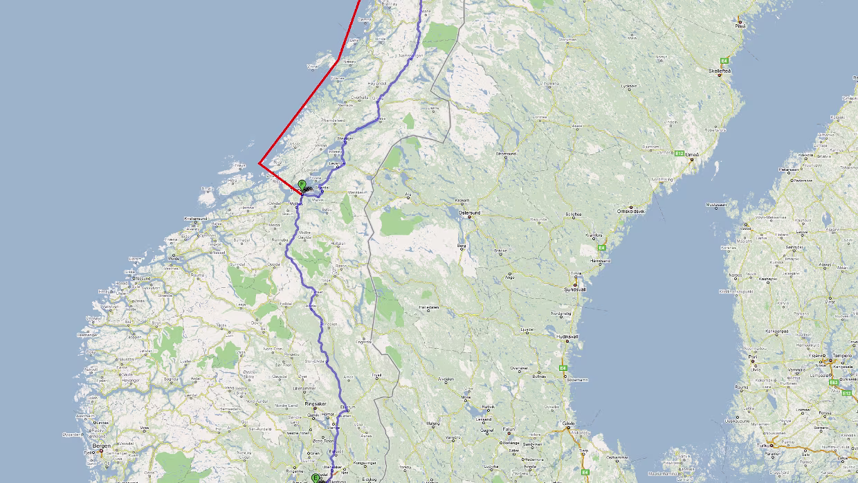 Zusammenfassung 2009/02 Karte – Reiseroute 2009 ∑ Hahnstätten – Wyk – – Dagebüll – Helsingør – – Helsingborg – Göteborg – Oslo – Randsfjorden –...