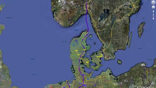 Spiekeroog – Frederikshavn Überblick über die Tour des Tages