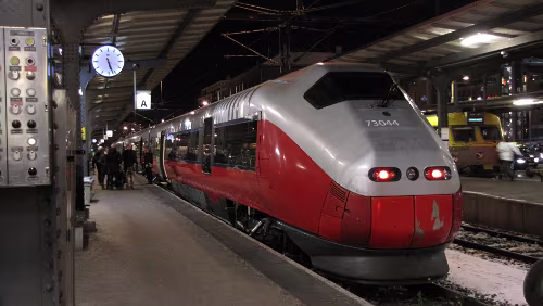 Frankfurt (Main) Süd – København H Göteborg Centralstation, Abfahrt 17:45 nach Olso