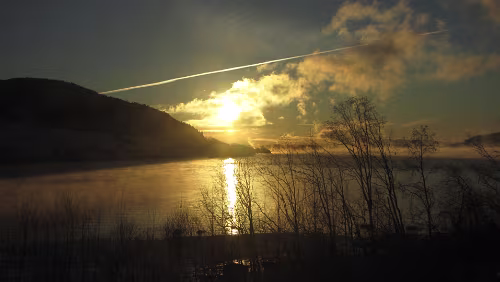 Oslo S – Trondheim Kurz vor Lillehammer