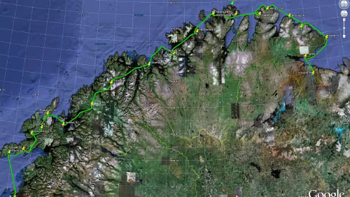 Hurtigrute Båtsfjord – Berlevåg Überblick über die Tour des Tages · Mittwoch: Båtsfjord, Vardø, Vadsø, Kirkenes, Vardø, Båtsfjord, Berlevåg