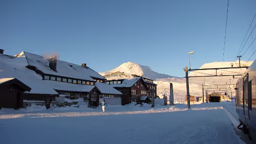 Bergen – Stockholm C Finse stasjon