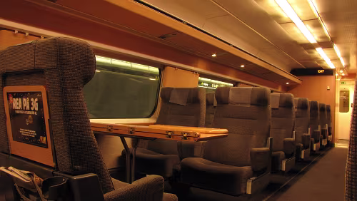 København H – Oslo S 1. Klasse in der SJ von København H nach Göteborg