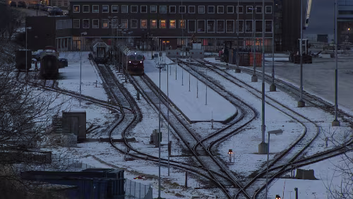 Trondheim – Bodø – Svolvær Bodø stasjon