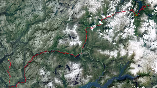 Fotlandsvåg – Flåm – Flåmsbana Do 20.09.2012 – Fotlandsvåg – Flåm – Flåmsbana