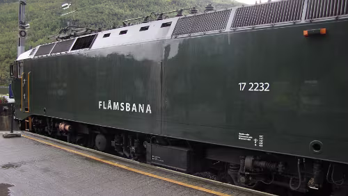 Fotlandsvåg – Flåm – Flåmsbana Die Lokomotive
