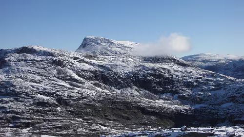 Briksdalsbre – Dalsnibba – Geiranger – Trollstiegen – Trondheim Blick von der Dalsnibba 1.476 m