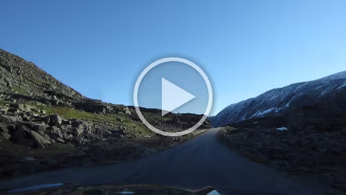 Briksdalsbre – Dalsnibba – Geiranger – Trollstiegen – Trondheim Auf der 258 von Videsæter nach Grotli