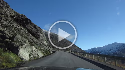 Briksdalsbre – Dalsnibba – Geiranger – Trollstiegen – Trondheim Fahrt auf die Dalsnibba