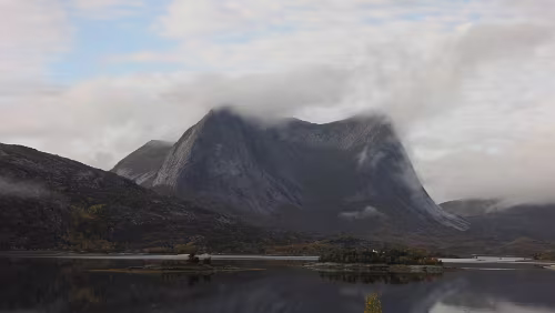 Bognes – Tromsø – Hurtigrute MS Nordkapp Auf der E6 nach Skaberget