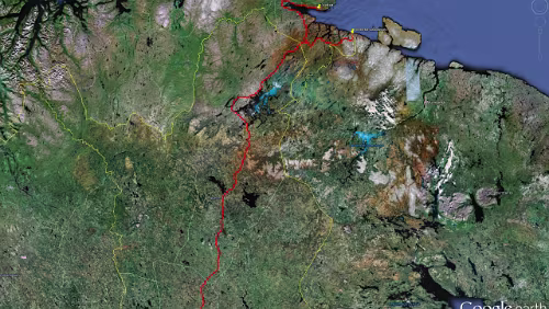 Vadsø – Kirkenes – Grense Jakobselv – Rovaniemi Do 27.09.2012 – Vadsø – Kirkenes – Grense Jakobselv – Rovaniemi