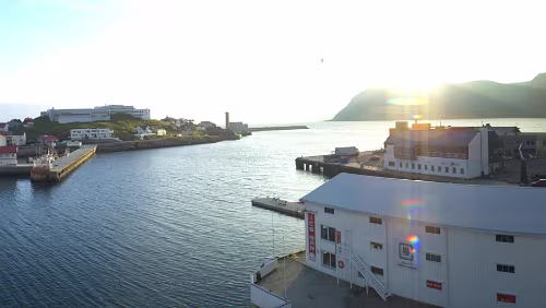 WebCam Markus' Auto parkt in Honningsvåg