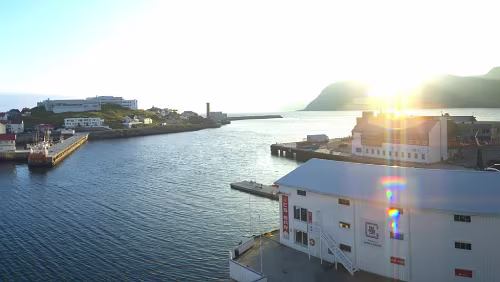 WebCam Markus' Auto parkt in Honningsvåg