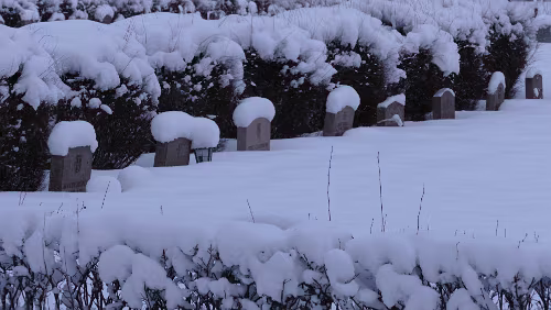 Malmö – Kristinehamn Gut eingeschneit