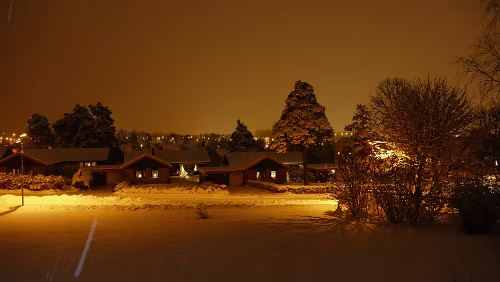 Malmö – Kristinehamn Es schneit ganz fein