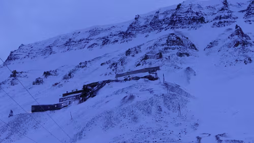 Longyearbyen Die alte Grube 2b „Julenissegruva“