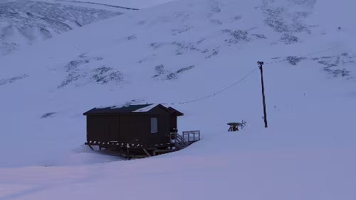 Longyearbyen Kein Witz, ein Skilift