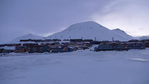 Longyearbyen Die Lage B2-feltet