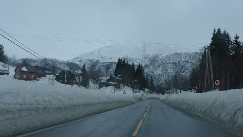 Bergen – Norheimsund Kurz vor Eikedalen