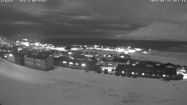 Eiskarten und WebCams von Svalbard