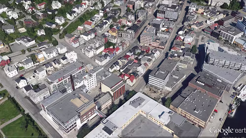 Tromsø Unsere Unterkunft in 3D-Ansicht
