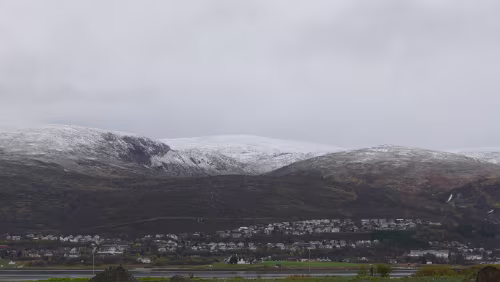 Heimreise Der Winter lugt schon mal kurz vorbei