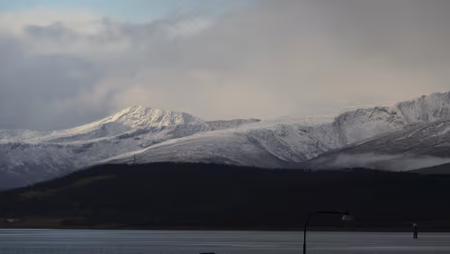 Heimreise Der Winter lugt schon mal kurz vorbei