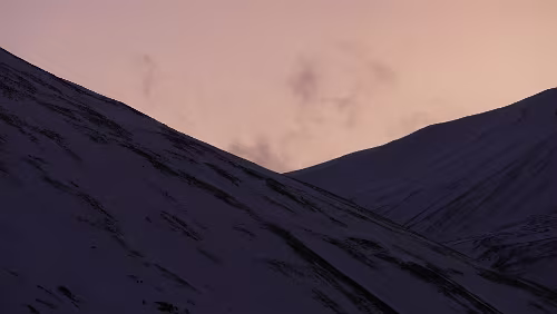 Longyearbyen – Tromsø Viel Schnee ist getaut