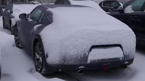 Oslo – Göteborg Frischer Schnee über Nacht