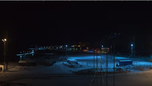 Svalbard WebCams 360° - Norge - Svalbard - Port of Longyear