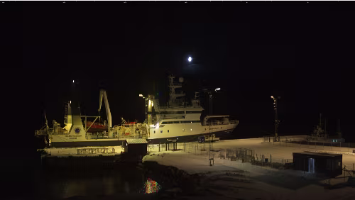 Svalbard WebCams 360° - Norge - Svalbard - Port of Longyear