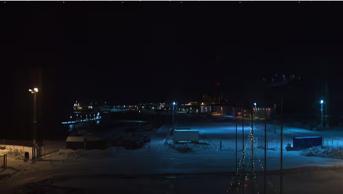 Svalbard WebCams 360° - Norge - Svalbard - Port of Longyear