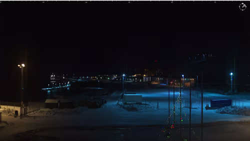 Svalbard WebCams 360° - Norge - Svalbard - Port of Longyear