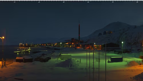Svalbard WebCams 360° - Norge - Svalbard - Port of Longyear