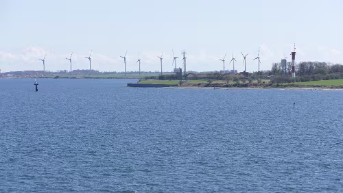 Hahnstätten – Malmö Windmühlen an der Küste der Insel Fehmarn