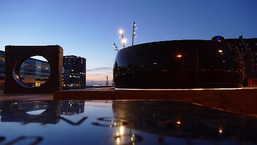 Hahnstätten – Malmö Ein Brunnen am Posthusplatsen